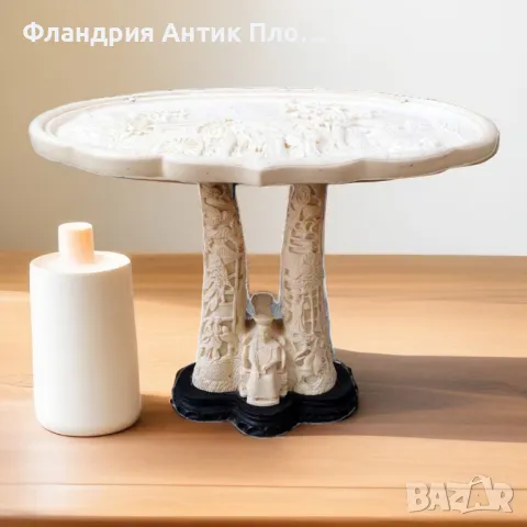 Азиатска масичка от талков камък 