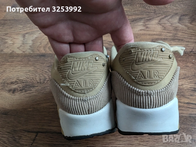 Дамски Маратони Nike Air Max 90, снимка 7 - Маратонки - 51998502