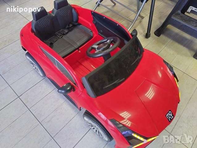 PORSCH Акумулаторна кола DAKOTA червена, снимка 5 - Коли, камиони, мотори, писти - 53849177