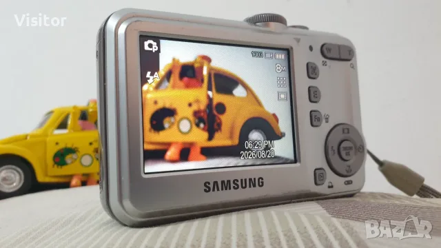 фотоапарат SAMSUNG DIGIMAX S860 8.1 Мрх, снимка 4 - Фотоапарати - 55735065