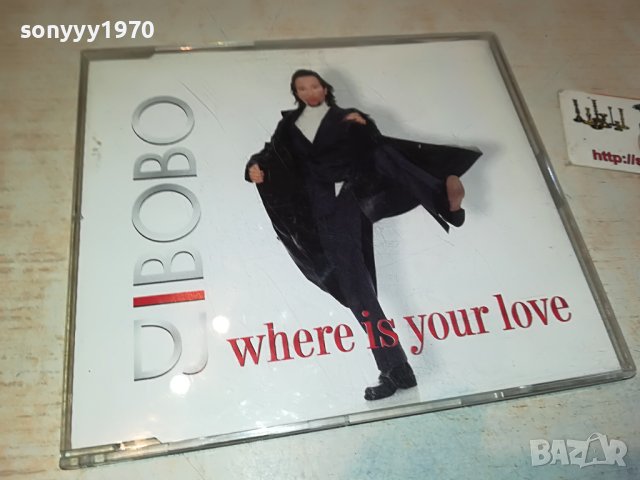 DJ BOBO-WHERE IS YOUR LOVE CD 2104231200, снимка 3 - CD дискове - 40435479