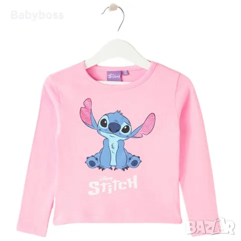 Блуза за момиче със Стич Lilo & Stitch, снимка 1 - Детски Блузи и туники - 47521579