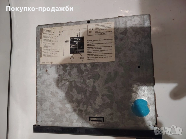 стар касетофон Blaupunkt за ретро автомобил opel audi BMW Mercedes wv от началото на 90те, снимка 3 - Части - 53585883