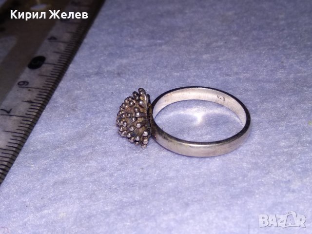 СРЕБЪРЕН ФЕШЪН АРТ ПРЪСТЕН СРЕБРО 925 АНГЛИЯ БУТИКОВ ДИЗАЙН 38677, снимка 5 - Пръстени - 41637917