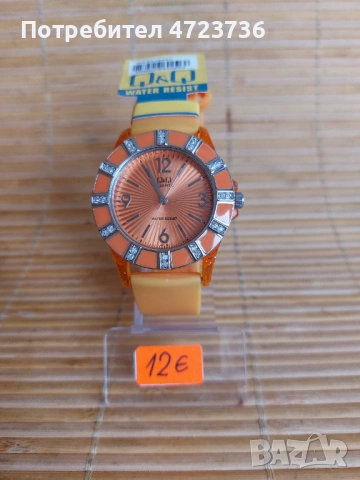 Дамски и мъжки часовници Charles Delon и Q&Q, снимка 11 - Дамски - 53369037