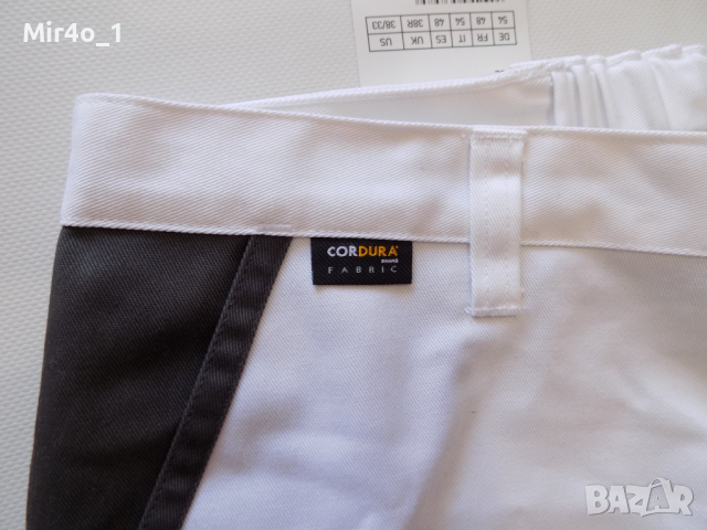 нов работен панталон kubler cordura fabric долнище бял оригинален 54, снимка 9 - Спортни дрехи, екипи - 44913673
