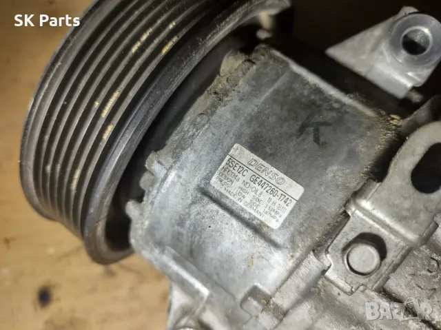 Компресор климатик за Toyota Avensis (2003-2008)/ Авенсис 2 т25 2.0 D-4D 126к.с./120019/, снимка 5 - Части - 48412531