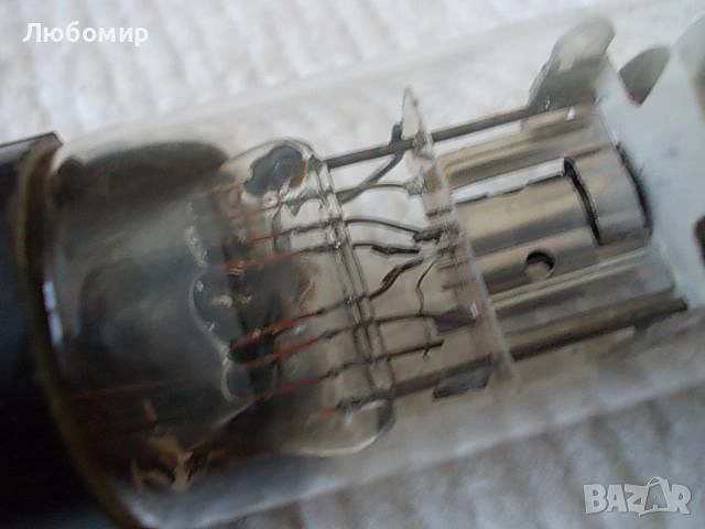 Стара индикаторна лампа ЕМ4, снимка 5 - Друга електроника - 53854638