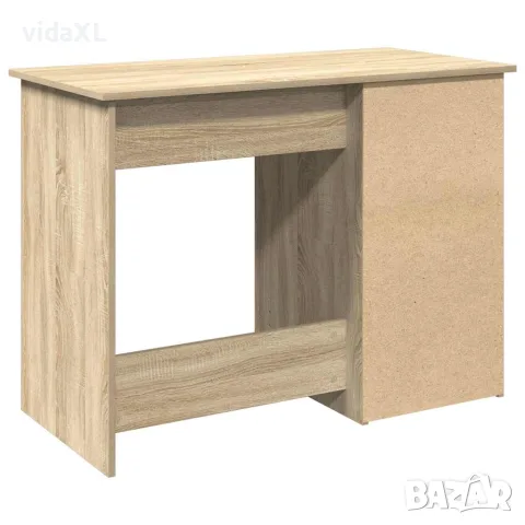 vidaXL Бюро, дъб сонома, 102x50x75 см, инженерно дърво, снимка 7 - Бюра - 56148279