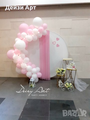 Украса за Сватва/Арка с цветя, снимка 7 - Декорация - 42349626