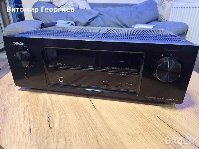 Усилвател Denon AVR-X1000 | AV ресивър 5.1, снимка 2 - Ресийвъри, усилватели, смесителни пултове - 55962946