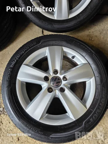 Джанти 5×112/16 цола vw golf pasat sharan touran kadi , снимка 3 - Гуми и джанти - 56250391