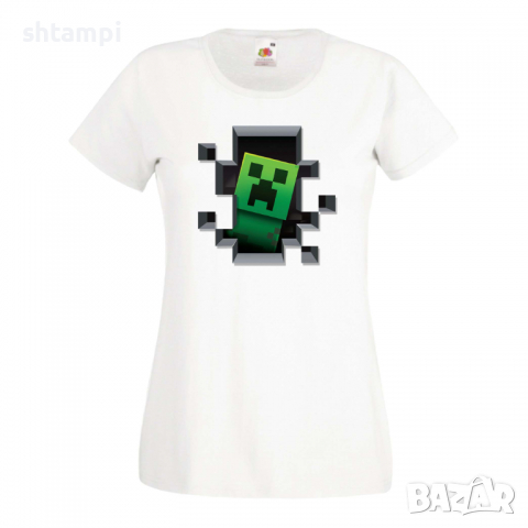 Дамска тениска Creeper Face 4 , снимка 4 - Тениски - 36520656