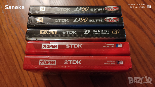 TDK D 60,D 90,D 120, снимка 6 - Аудио касети - 36478499
