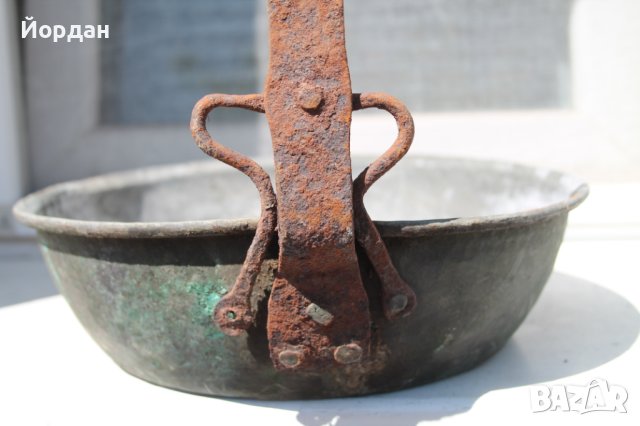 Меден тиган, снимка 6 - Антикварни и старинни предмети - 41065879