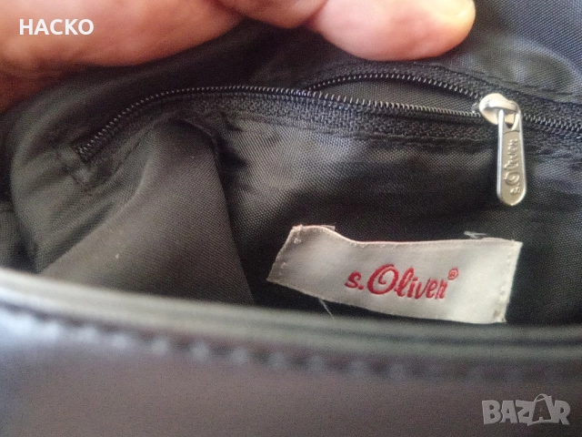 Чанта S.Oliver 100% Еко Кожа Внос от Англия, снимка 8 - Чанти - 51809947