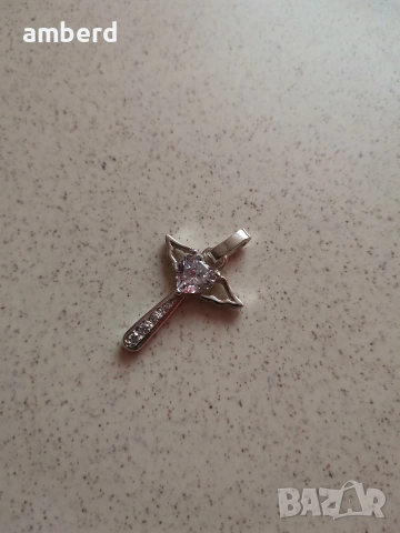 Невероятен сребърен кръст - модел С017, снимка 3 - Колиета, медальони, синджири - 53463679