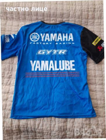 Мото тениска Ymaha нова XL, снимка 2 - Аксесоари и консумативи - 36384703