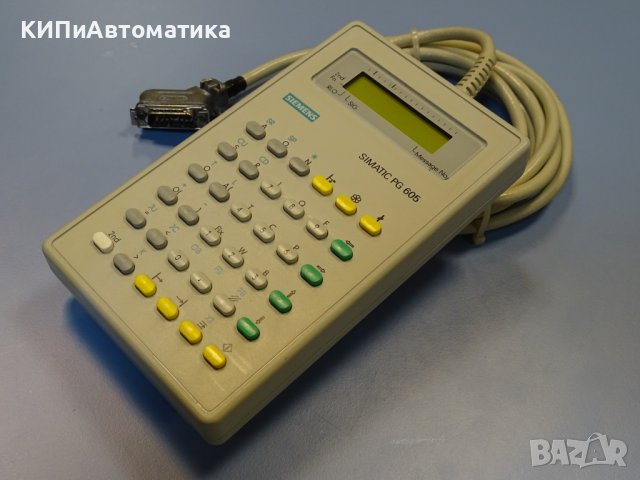програматор Siemens Simatic PG605 programming unit, снимка 7 - Резервни части за машини - 39373943