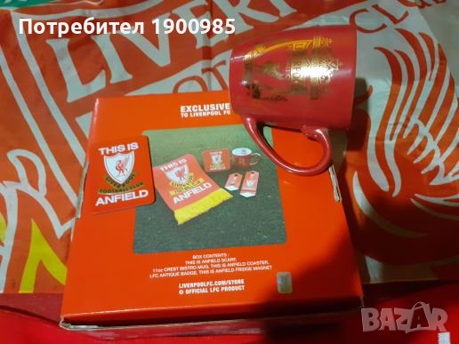 Продавам футболни фанелки, шалове, екипи, шапка, знамена на Liverpool,Inter,Bulgaria и др, снимка 4 - Футбол - 41946980