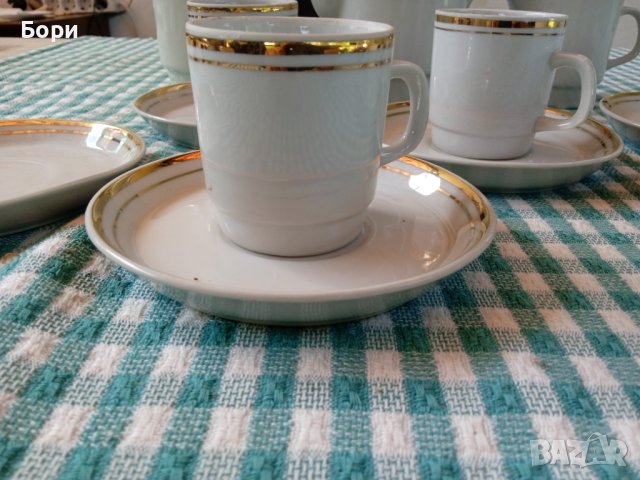 Стар порцеланов сервиз за кафе, снимка 2 - Сервизи - 41435832