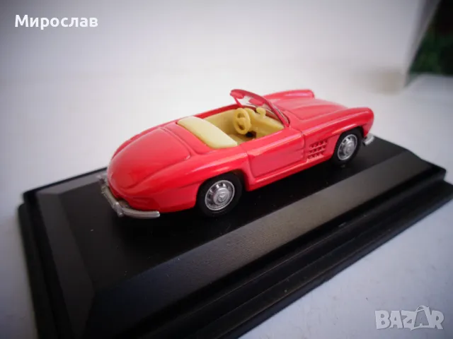 1:87 H0 SCHUCO MERCEDES BENZ 300 SL КОЛИЧКА МОДЕЛ ИГРАЧКА, снимка 4 - Колекции - 47801391