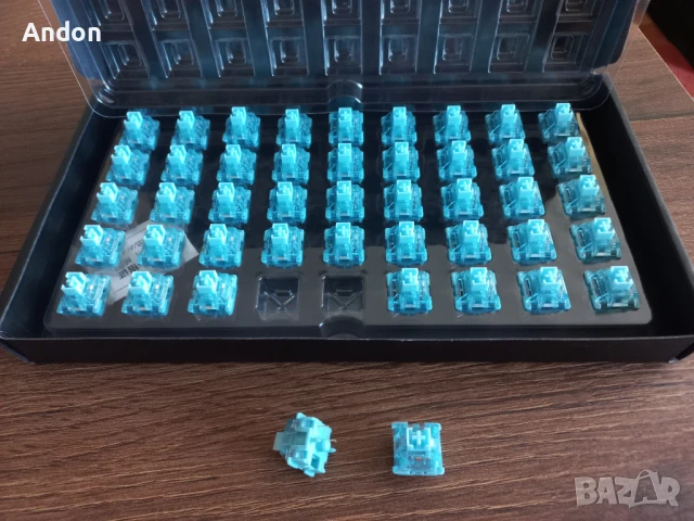 Akko V3 Creamy Blue Pro - механични суичове за клавиатура (90 бр.), снимка 4 - Други - 51313570