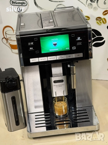 Кафемашина кафе автомат delonghi Primadonna Exclusive с гаранция, снимка 6 - Кафемашини - 52730436