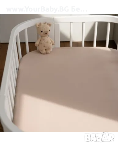 Натурален к-т дървена кошара за бебе 7в1 Овал, Детско легло 0-10 год., снимка 4 - Кошарки - 50282073