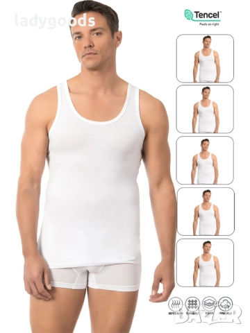 Мъжки потници с модал.Модел 852.