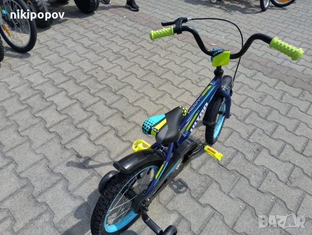 CROSS Велосипед 16" ULTRA KIDY син, снимка 4 - Велосипеди - 53759408