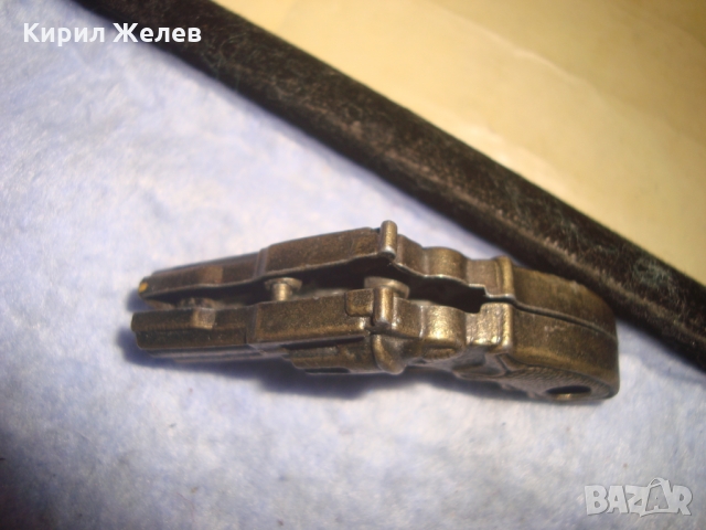 СТАРО МИНИ ПИСТОЛЕТЧЕ ИГРАЧКА МЕСИНГ 22696, снимка 5 - Колекции - 36107174