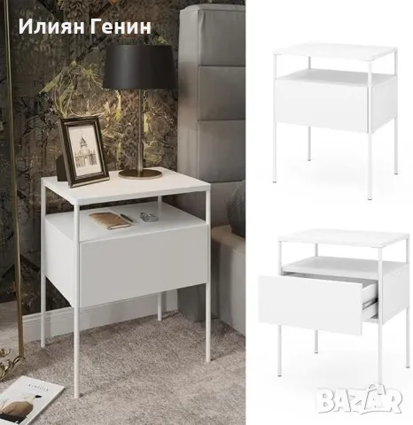 Нощно шкафче, снимка 6 - Шкафове - 49625586