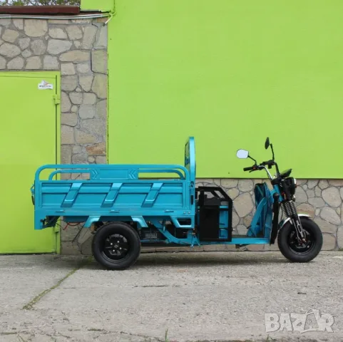 Товарна електрическа триколка HEAVY CARGO 2000W, 600кг, Max Motors, сертификат, снимка 11 - Мотоциклети и мототехника - 55844022