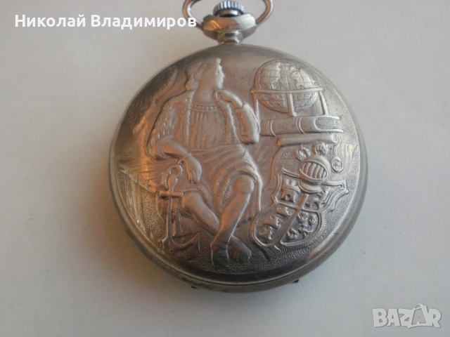 Молния рядък модел руски джобен часовник, снимка 4 - Джобни - 52201416