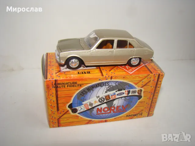 NOREV 1/43 PEUGEOT 504 ИГРАЧКА КОЛИЧКА МОДЕЛ, снимка 2 - Колекции - 48425108