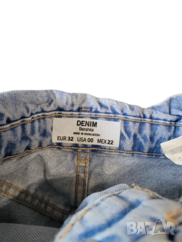 Дънкова пола Bershka, снимка 3 - Поли - 53175810