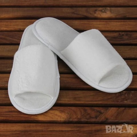 Домашни пантофи, Унисекс, Бели, 280 мм, 42/43