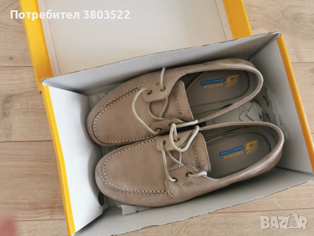 Мокасини естествена кожа 43, снимка 3 - Мокасини - 50761739