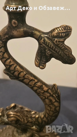 Зодиакални бронзови свещници, снимка 4 - Декорация за дома - 53662738