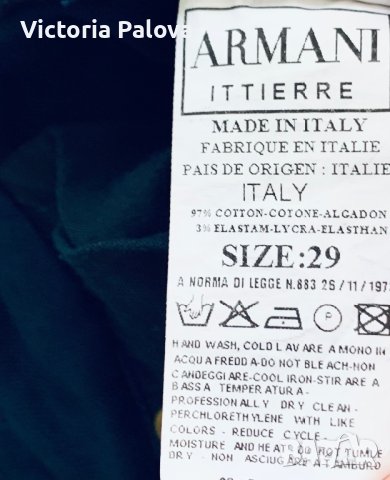 Красиви маркови дънки ARMANI JEANS оригинал, снимка 14 - Панталони - 41477064