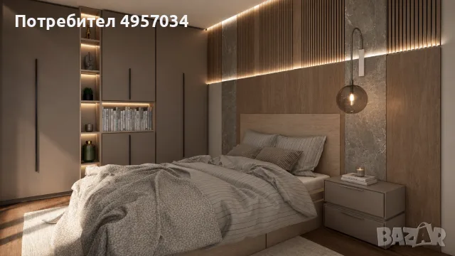 Тристаен апартамент, снимка 10 - Апартаменти - 56384242