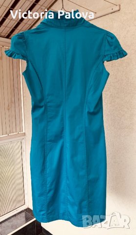 Красива рокля Италия памук с еластан, снимка 6 - Рокли - 40959355