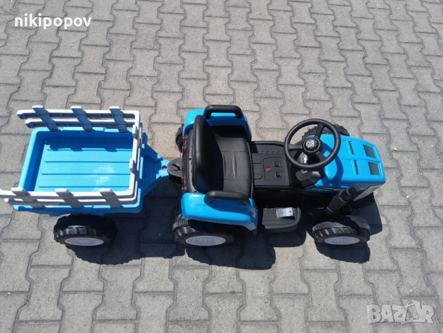 NEBRASKA акумулаторен трактор с ремарке DALLAS син, снимка 8 - Други - 53849226