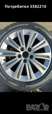 Оригинални Лети джанти с гуми ПЕЖО 308, снимка 10 - Гуми и джанти - 53464852