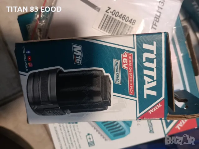 Акумулаторна батерия TOTAL INDUSTRIAL, 16 V, 2.0 Ah, снимка 4 - Други инструменти - 47764955