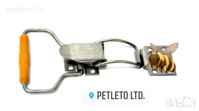 Закопчалка от неръждаема стомана (INOX) APIMAYE Турция , снимка 2 - За пчели - 34485396