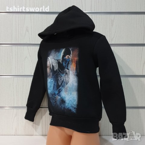 Нов детски суичър с дигитален печат героя от Mortal Kombat - Sub Zero (Суб Зиро), MK, снимка 6 - Детски анцузи и суичери - 34832798