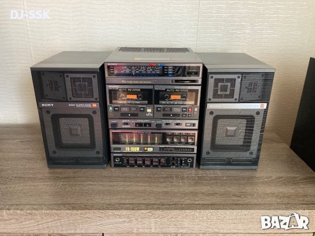 SONY FH-100W APM VINTAGE 80S Stereo system. Boombox радио касетофон, снимка 10 - Радиокасетофони, транзистори - 44349582