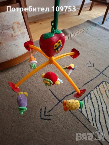 Chicco Музикална въртележка за кошарa, снимка 2 - Кошарки - 49567227